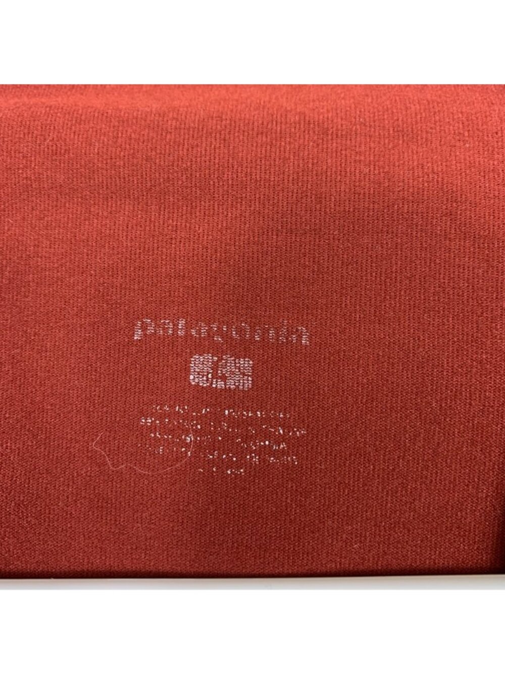 VTG Y2K Patagonia Rhythm Hoodie Large Burnt Orange Full Zip Stretch Gorpcore - Picture 5 of 7